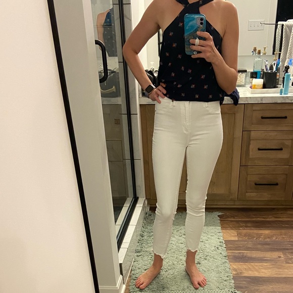 Abercrombie & Fitch Simone Super Skinny high rise ankle jeans - Picture 2 of 11